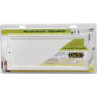 Hy-Ko Off White Rectangle Address Plaque Image 1