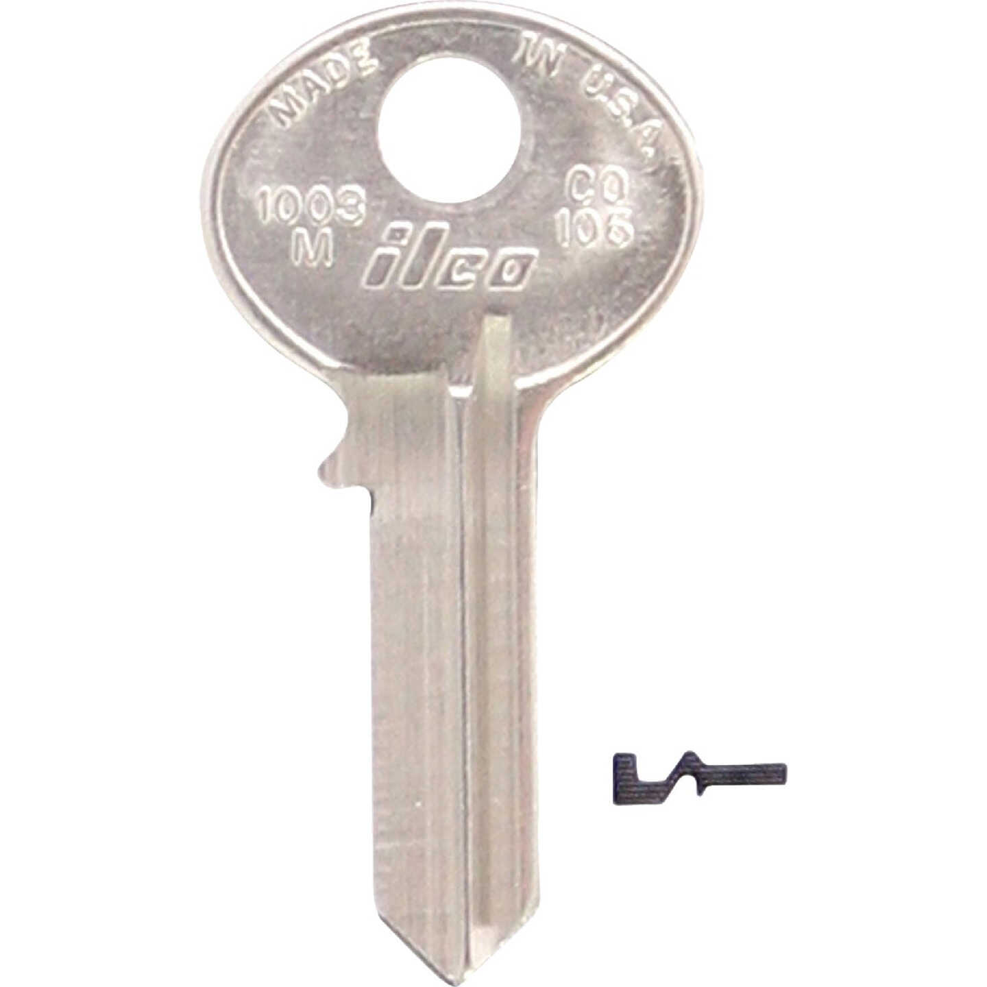 ILCO Corbin Nickel Plated Mailbox Key, 1003M (10-Pack) Image 1