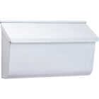 Gibraltar Woodlands White Wall Mount Mailbox Image 1