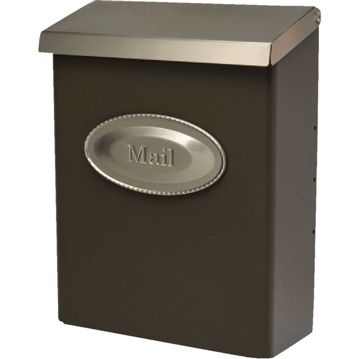 Gibraltar Venetian Bronze Designer Vertical Wall Mount Mailbox Image 1
