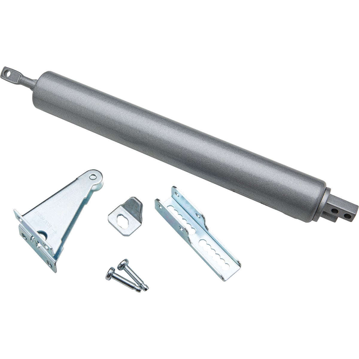 National Hardware Aluminum Medium Duty Pneumatic Screen Door Closer