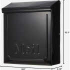 Gibraltar Townhouse Locking Wall Mount Mailbox Image 4
