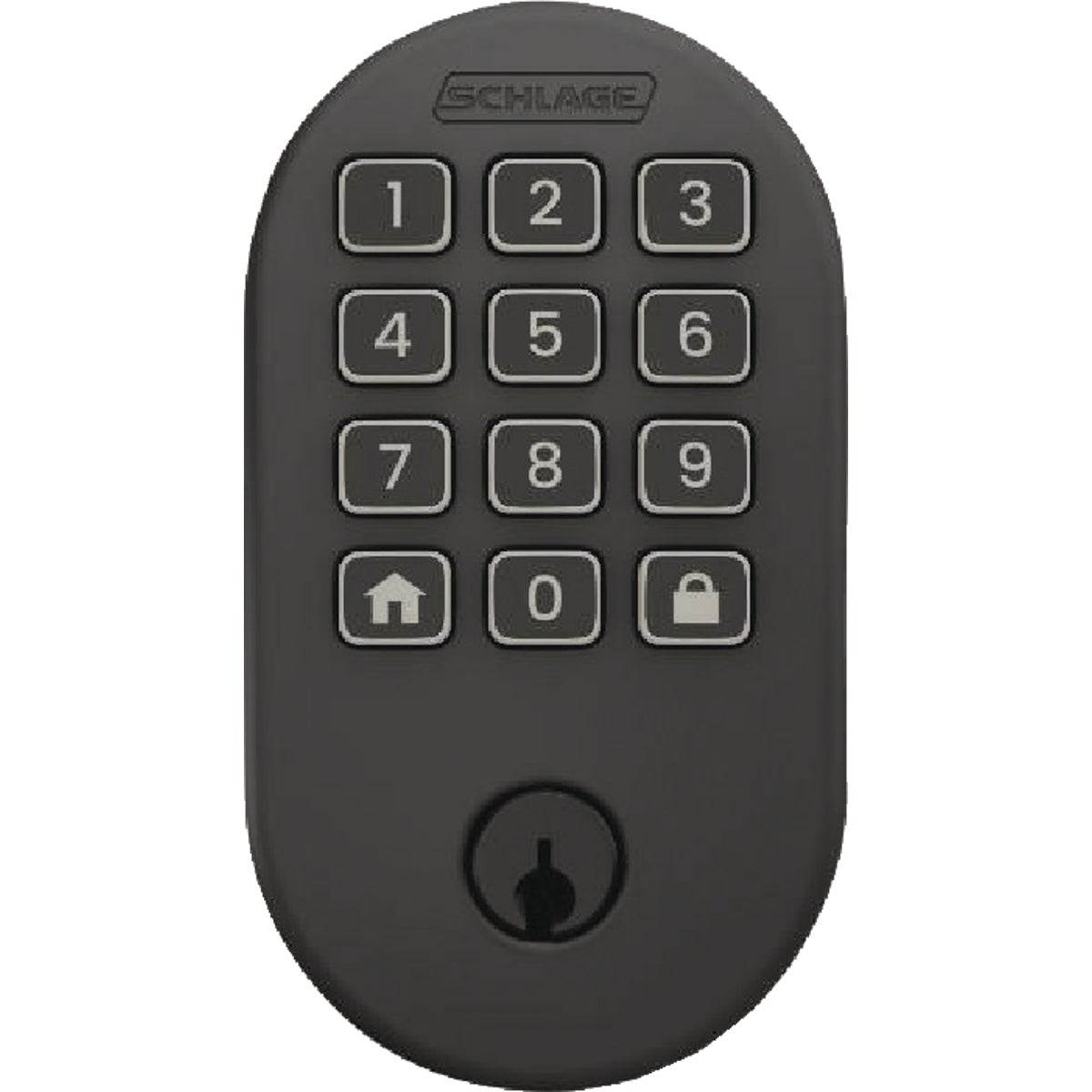 Schlage Arrive Remsen Matte Black Smart WiFi Deadbolt Image 4