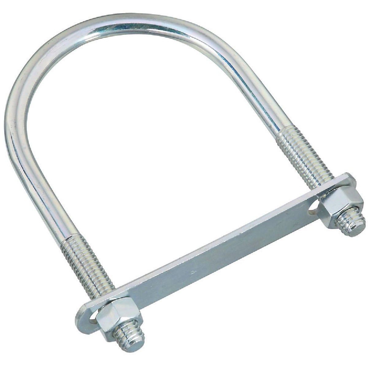 National Hardware 1/2 In. x 4 In. x 6-1/2 In. Zinc Round U Bolt