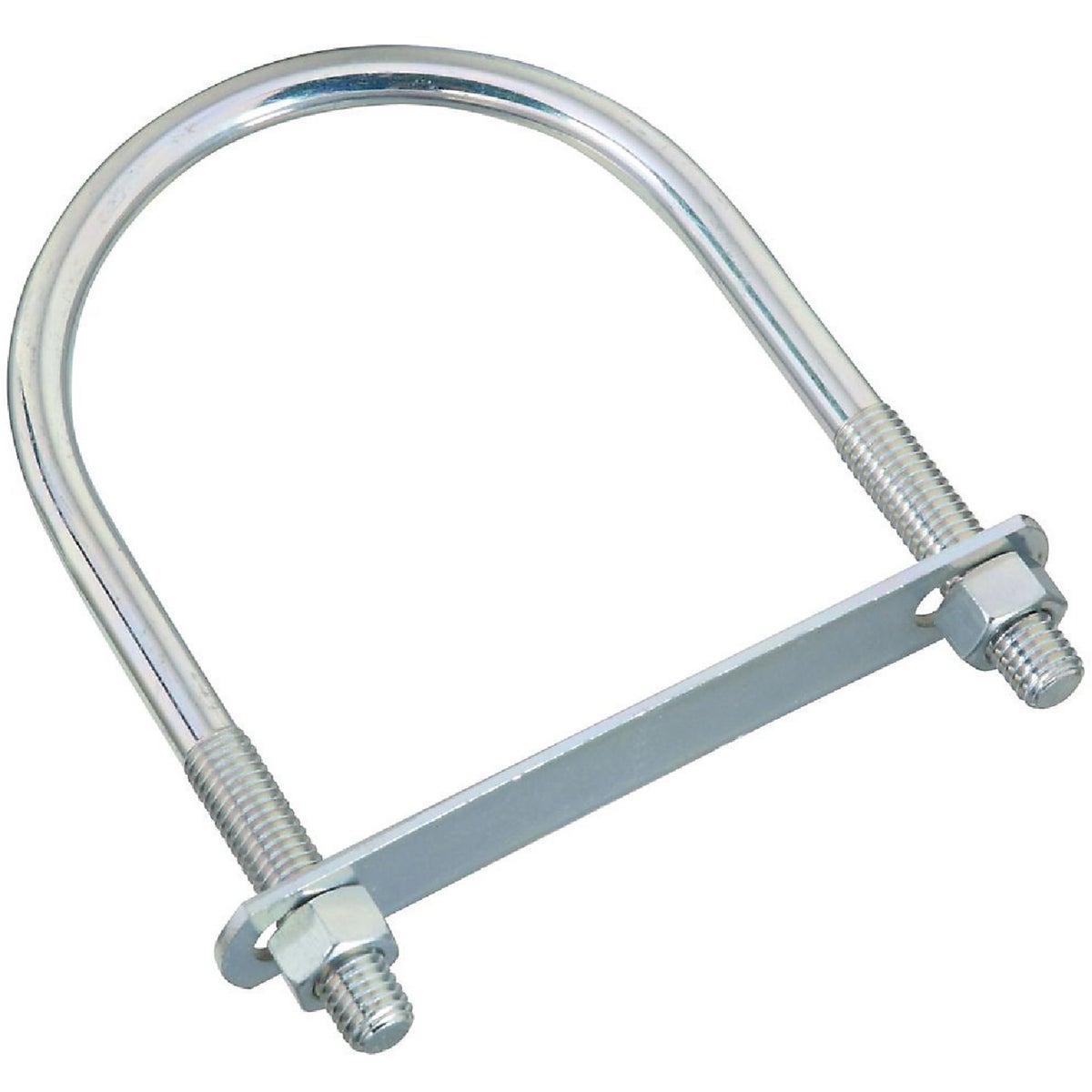 National Hardware 1/2 In. x 4-1/2 In. x 7 In. Zinc Round U Bolt