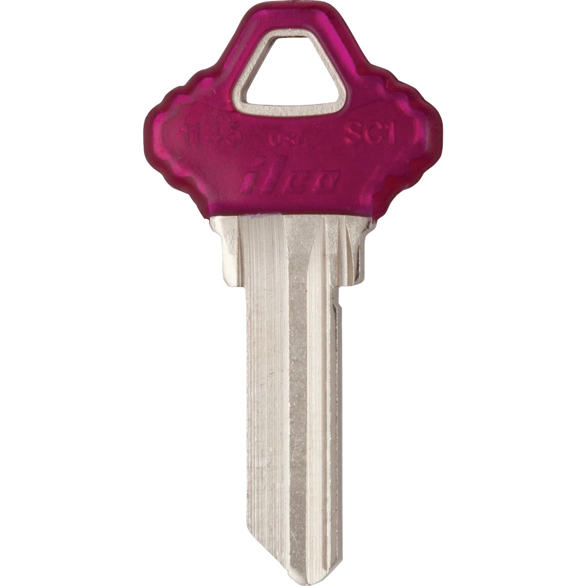 ILCO Schlage Design Decorative House Key, SC1-Violet (5-Pack)