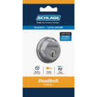Schlage Light-Duty Commercial Satin Chrome Single Cylinder Deadbolt Image 2