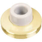 National Hardware Brass Wall Door Stop Image 1