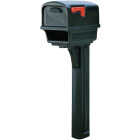 Gibraltar Gentry Black Mailbox & Post Image 1