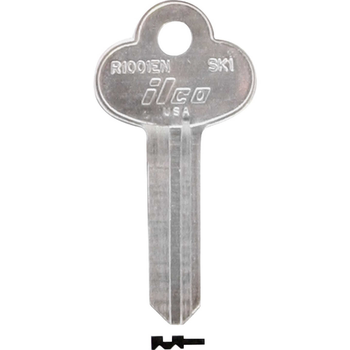 ILCO SKILLMAN Nickel Plated Toolbox Key, SK1 / R1001EN (10-Pack) Image 1