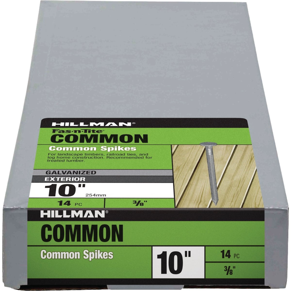 Hillman Fas-n-Tite 10 In. Hot Dipped Galvanized Common Spikes (14-Count)