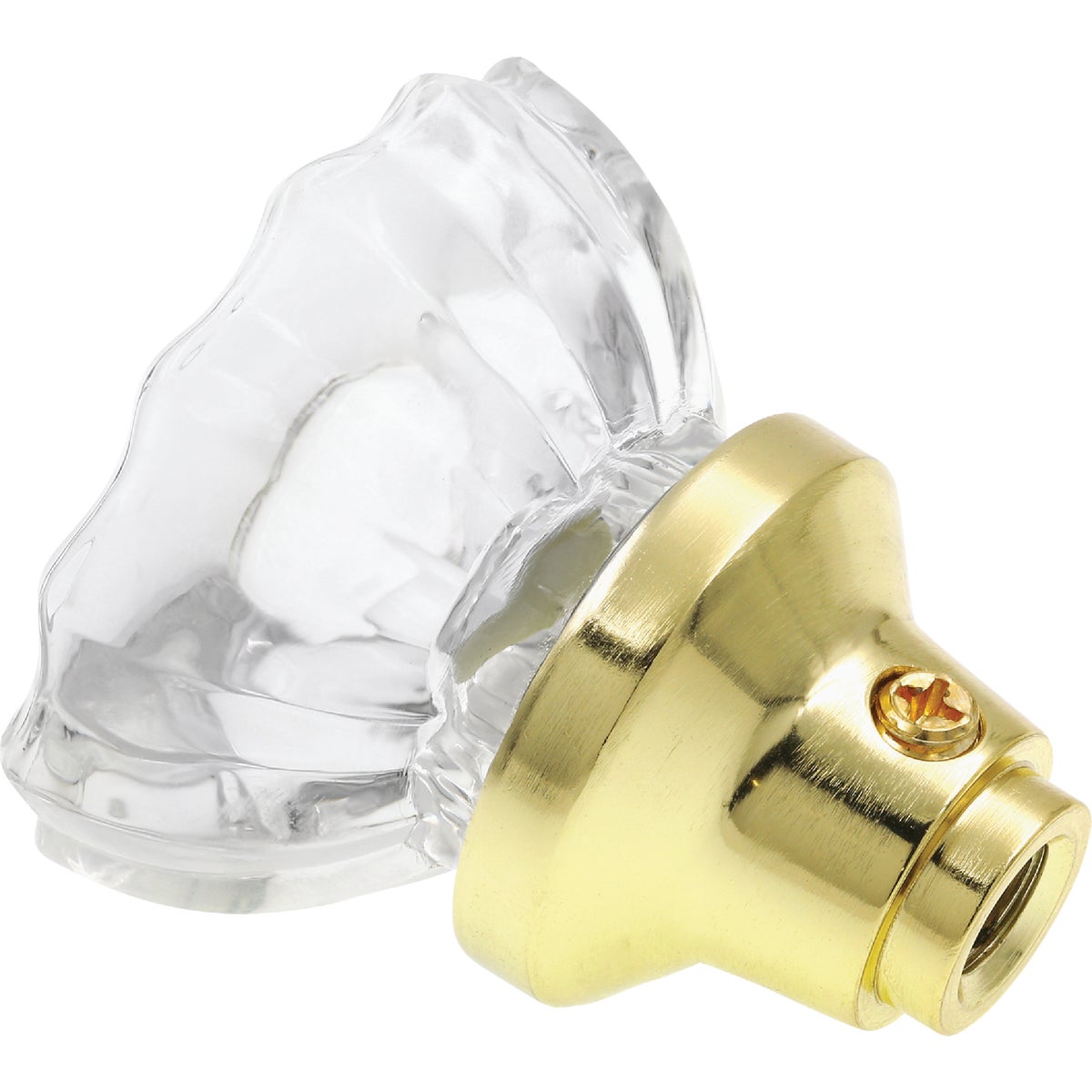 Defender Security Glass Knob Passage Door Latch Set Image 8