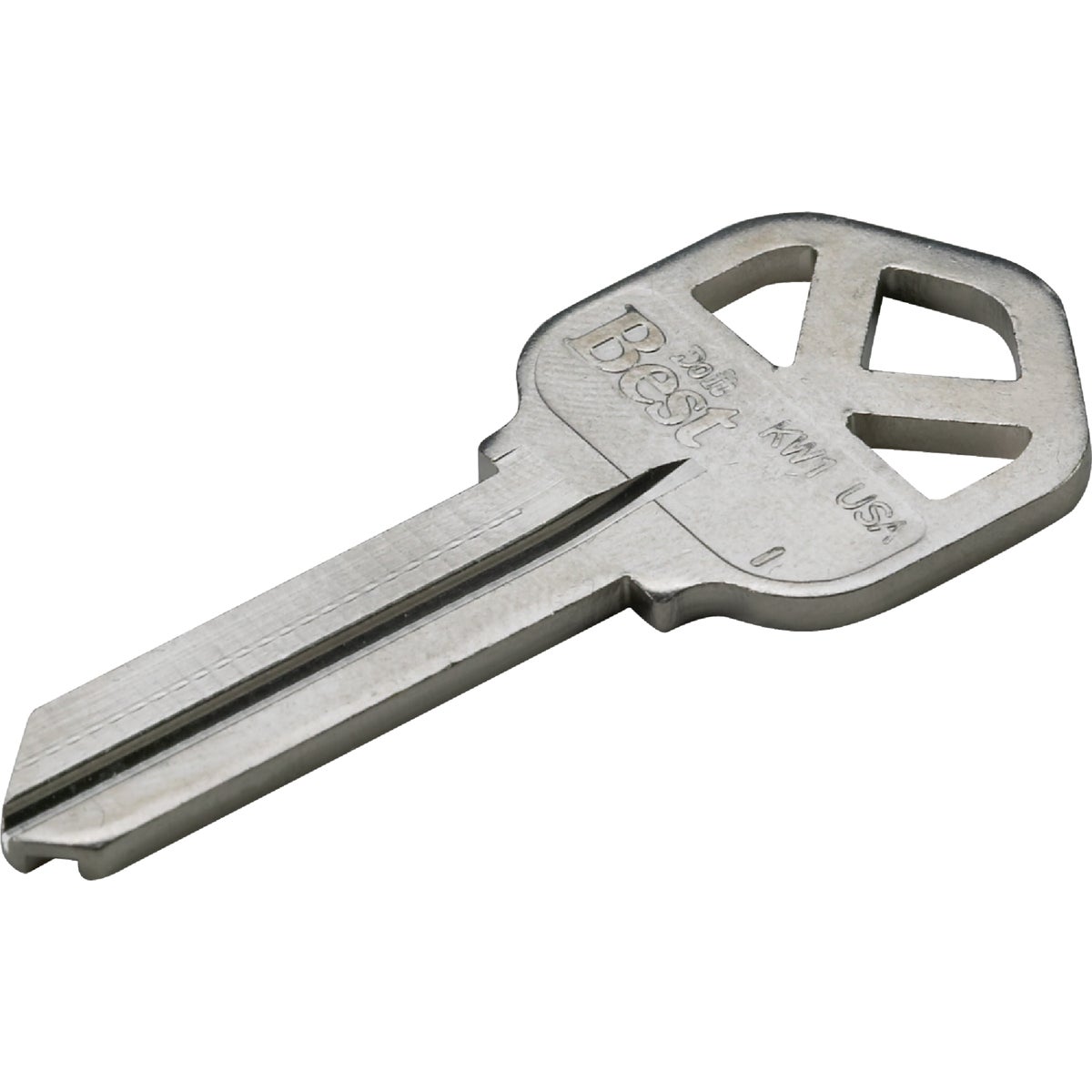Do it Best Kwikset Nickel Plated House Key, KW1 / 1176-250 DIB (250-Pack) Image 2