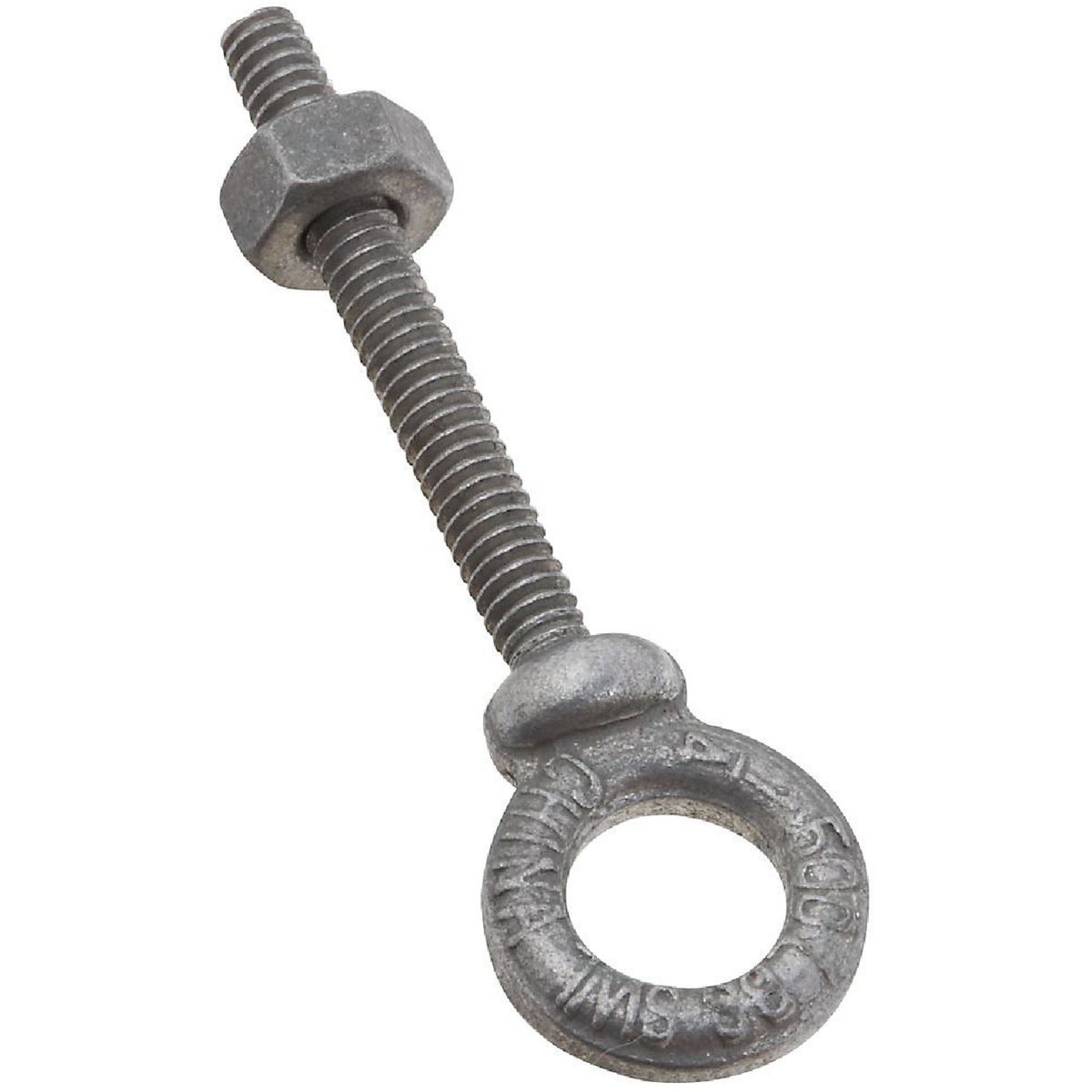 National Hardware 1/4 In. x 2 In. Galvanized Eye Bolt
