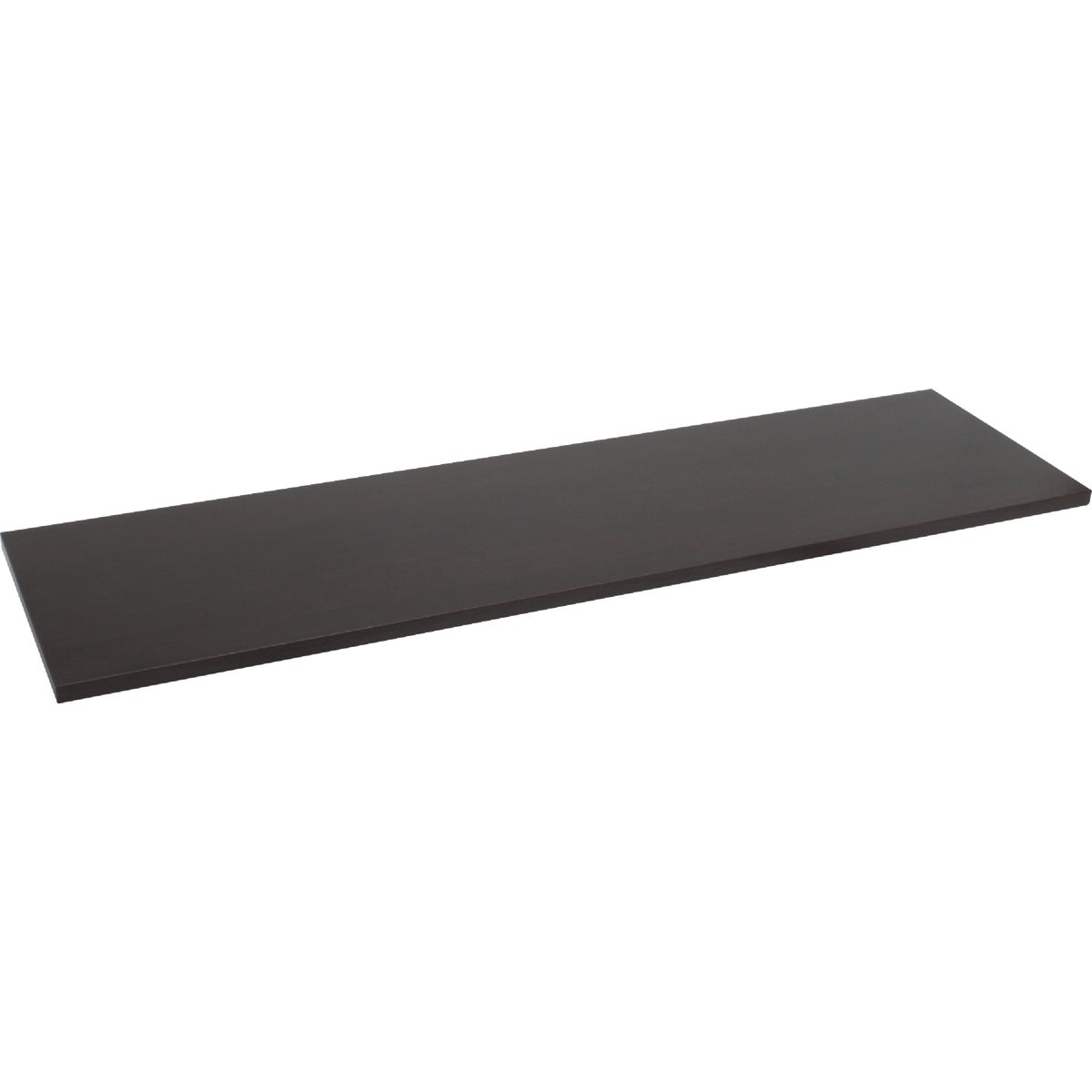 Knape & Vogt 8 In. x 48 In. Espresso All-Purpose Shelf Image 1