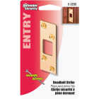 Defender Security Brass 1-1/4 In. Security Strike Plate Image 2