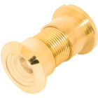 Defender Security Solid Brass 1 In. Hole Door Viewer Image 3