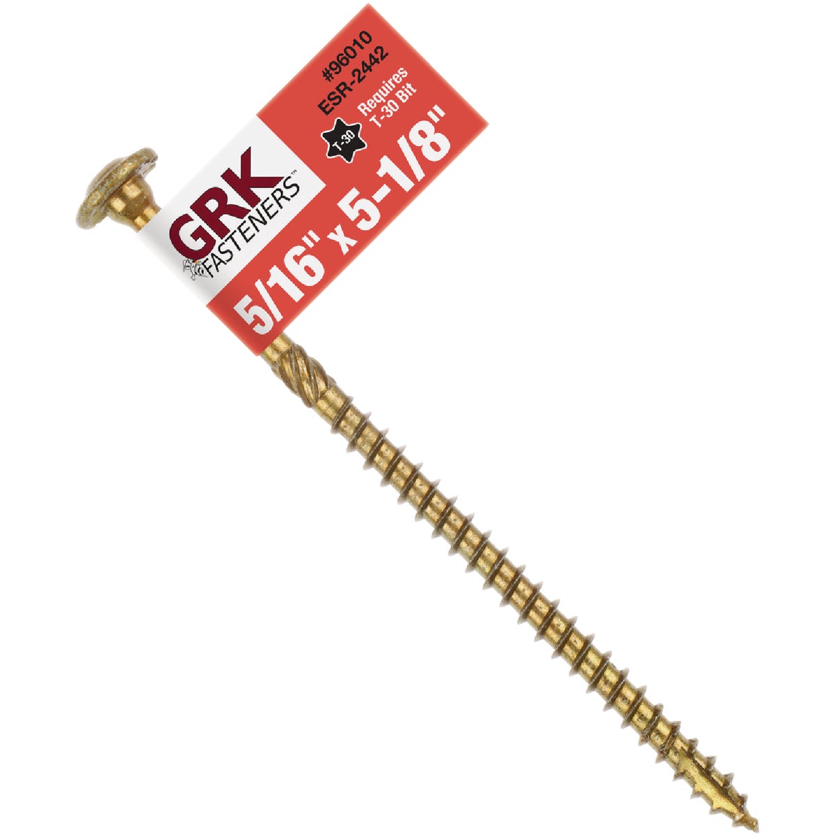 GRK RSS Rugged 5/16 In. x 5-1/8 In. Star Drive Washer-Head Structure Screw Image 1