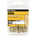 Hillman Fas-n-Tite #8 x 3 In. Phillips Bugle Head Interior Construction Wood Screw (50-Count) Image 1