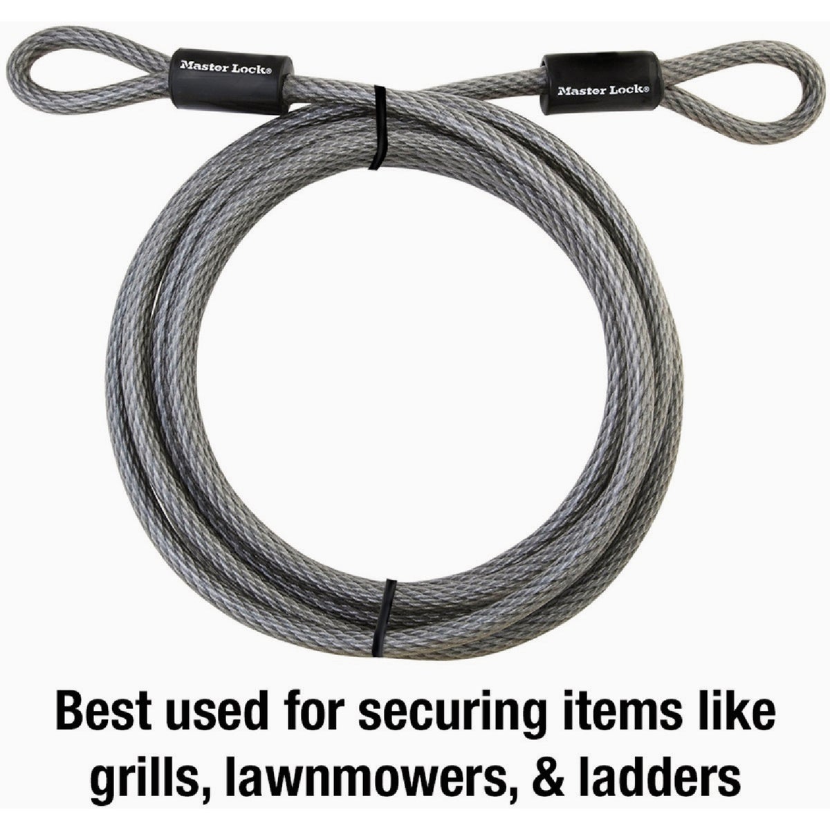 Master Lock 3/8 In. x 15 Ft. Looped End Cable Image 4