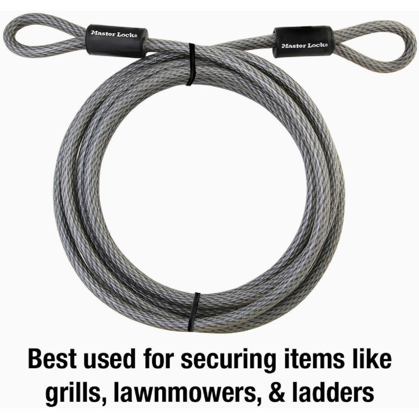 Master Lock 3/8 In. x 15 Ft. Looped End Cable Image 4