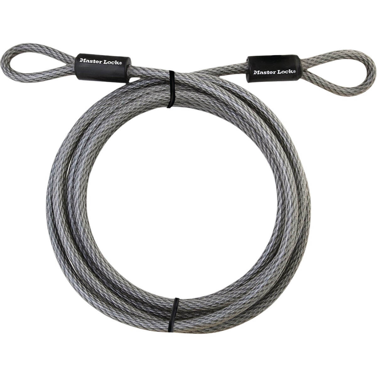 Master Lock 3/8 In. x 15 Ft. Looped End Cable