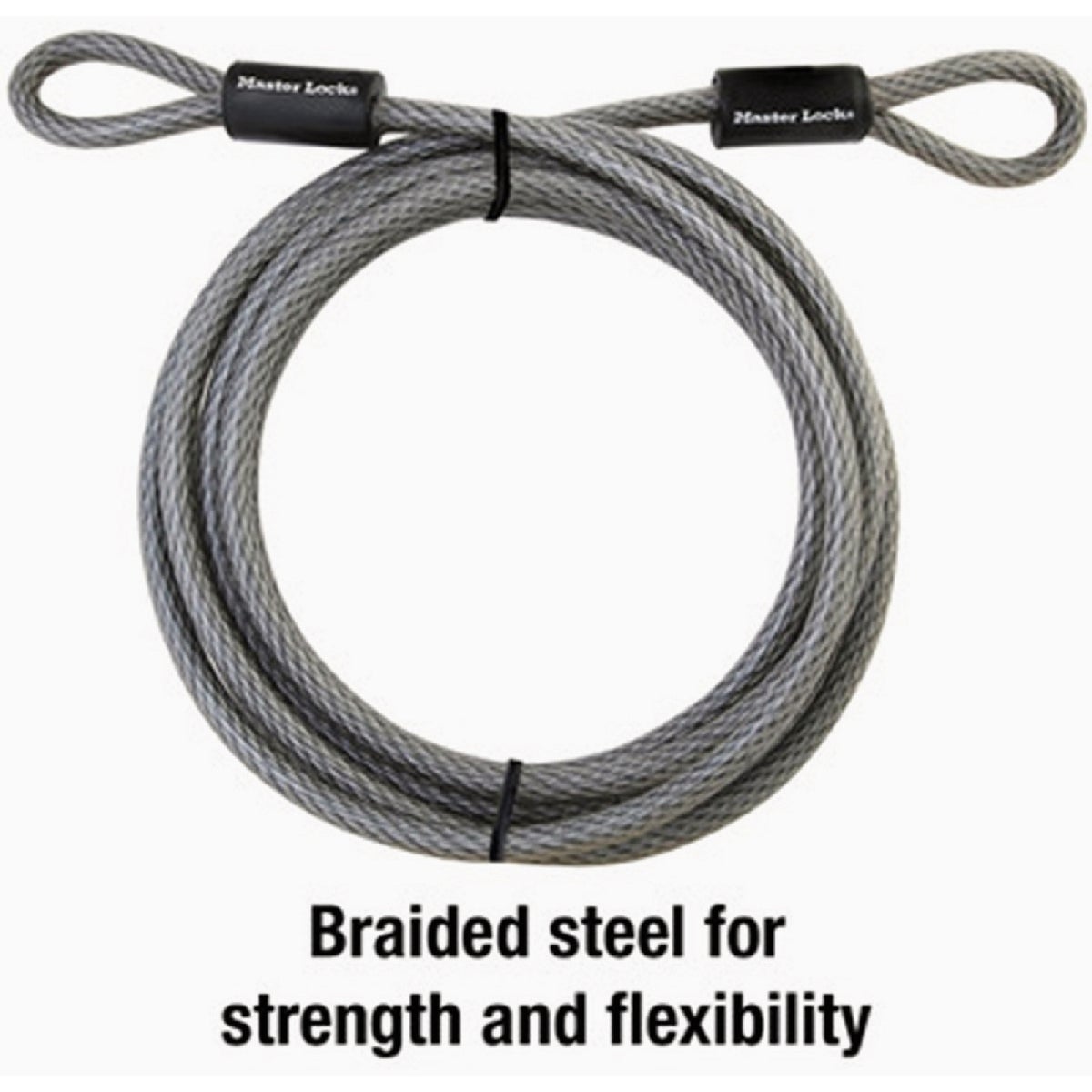 Master Lock 3/8 In. x 15 Ft. Looped End Cable Image 3