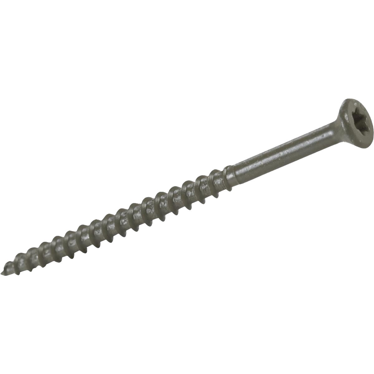 Do it Best PrimeGuard Plus #9 x 2 In. Star Drive Green Wood Deck Screw (25 Lb.)