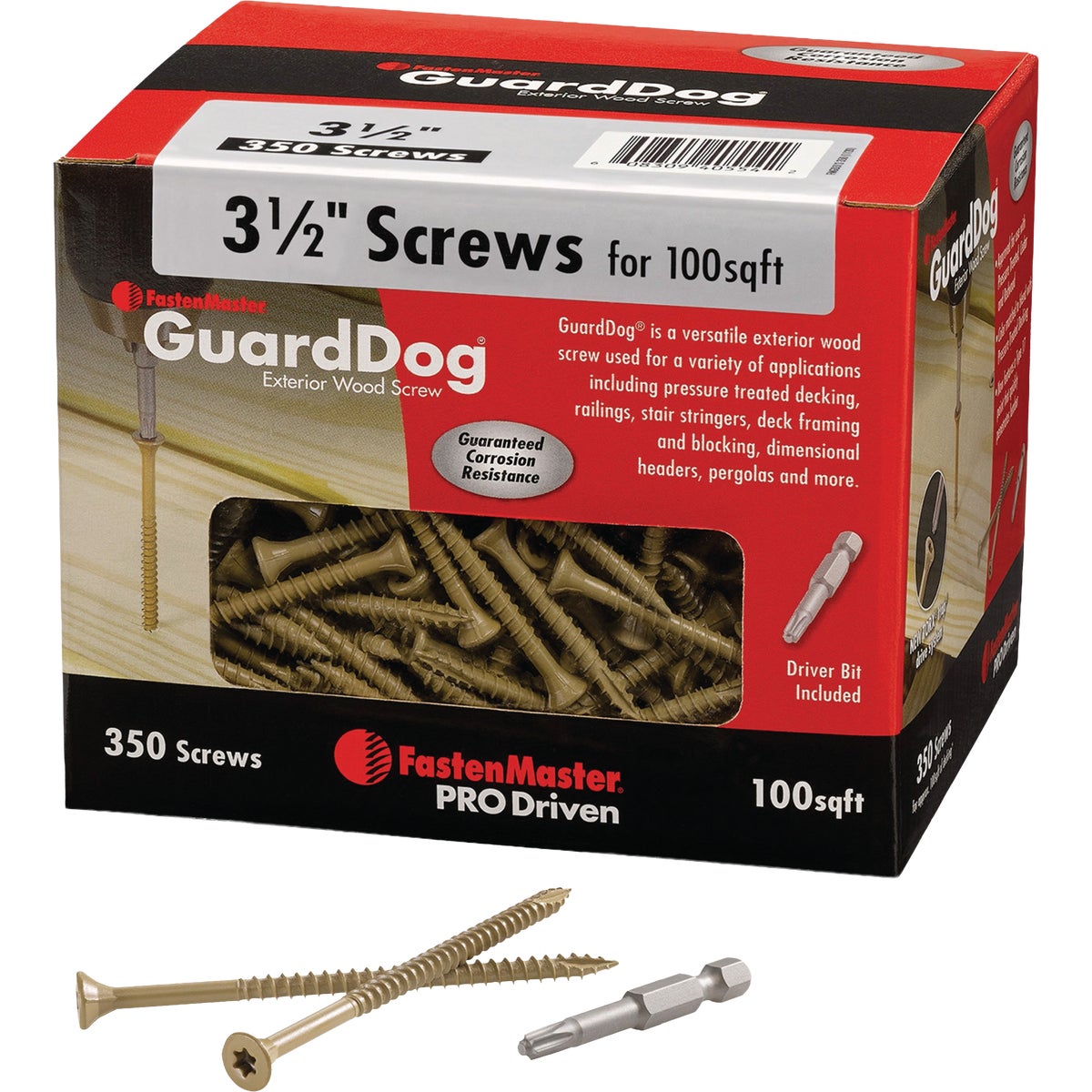 FastenMaster GuardDog 3-1/2 In. Deck Screw (350-Count) Image 1