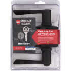 Kwikset Ventian Bronze Balboa Entry Door Lever with Smartkey Image 2
