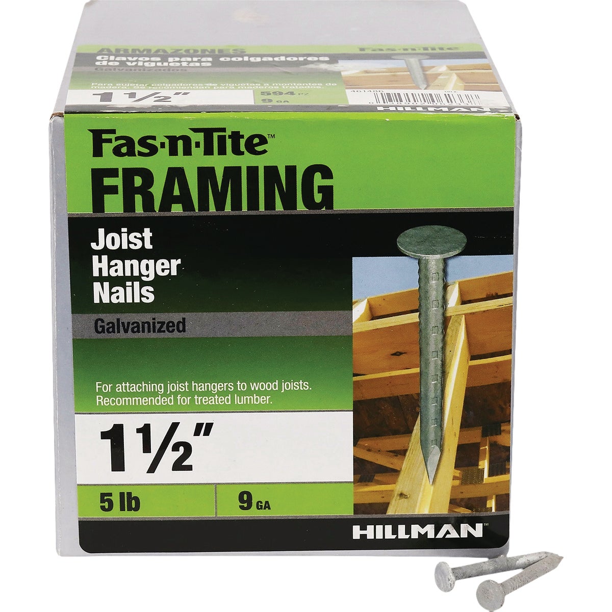 Hillman Fas-n-Tite 1-1/2 In. Joist Hanger Nail (5 Lb.)