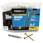 Hillman PowerPro #8 x 2 In. Premium Exterior Wood Screw (141-Count) Image 1