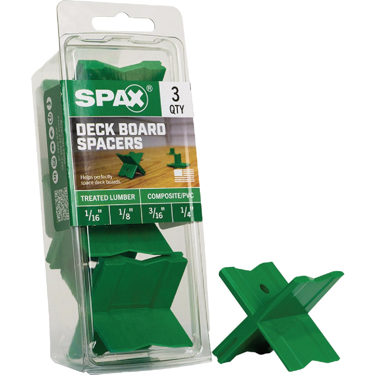 SPAX 4-Sided Deck Board Spacers (3-Count) Image 4