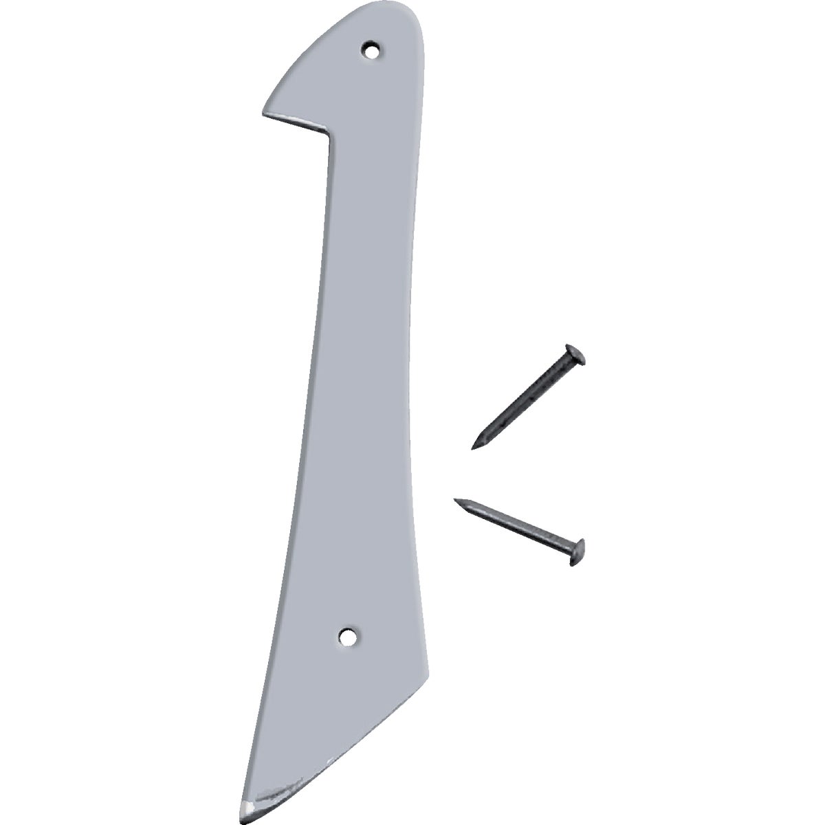 Hy-Ko 4 In. Satin Nickel Number 1