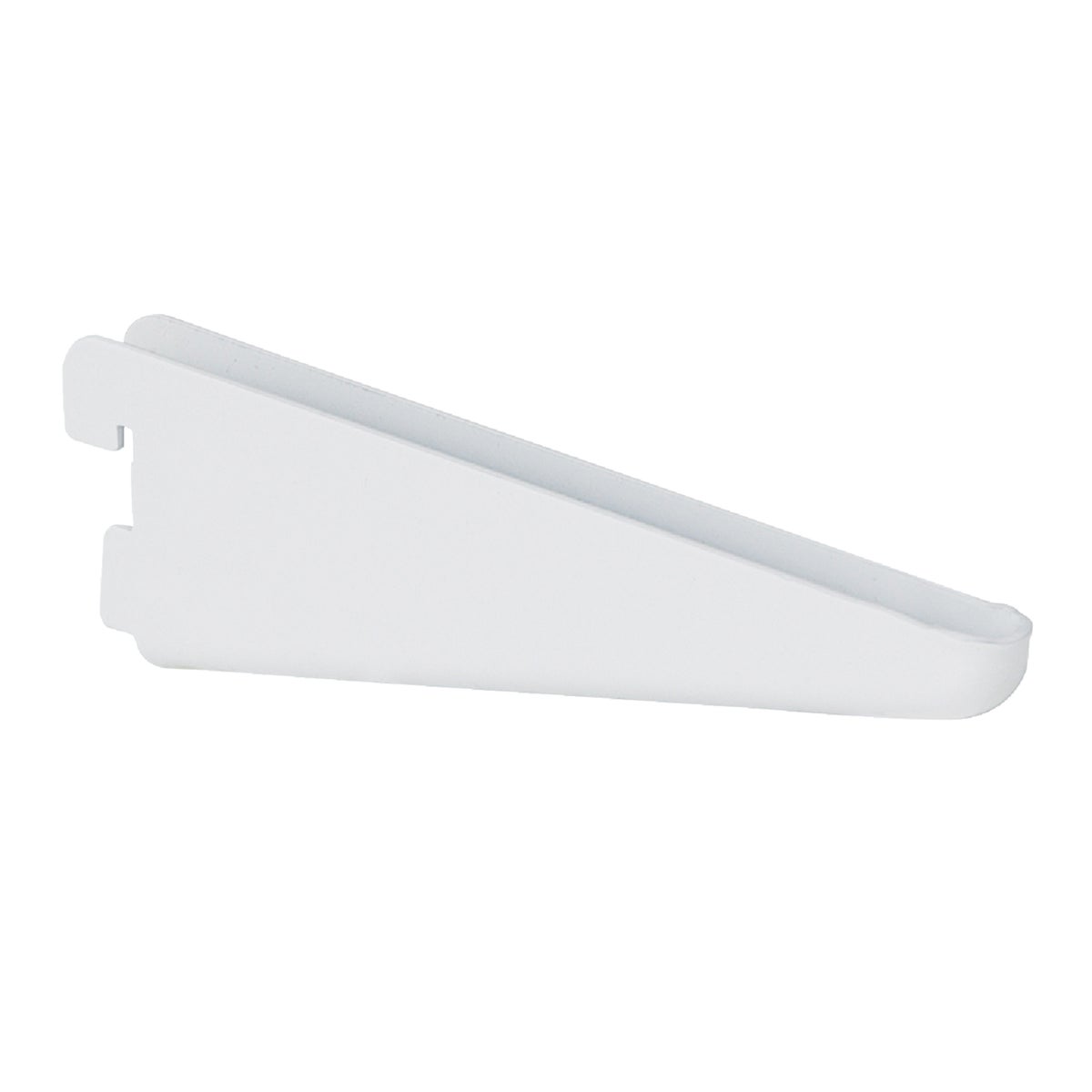 FreedomRail 6-1/2 In. White Twin-Track Shelving Bracket Image 1