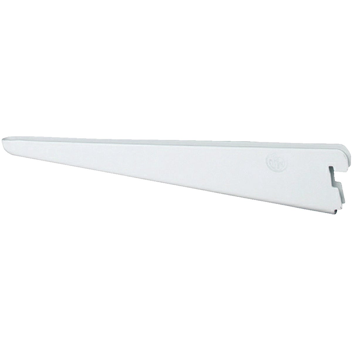 FreedomRail 10-1/2 In. White Twin-Track Shelving Bracket Image 1