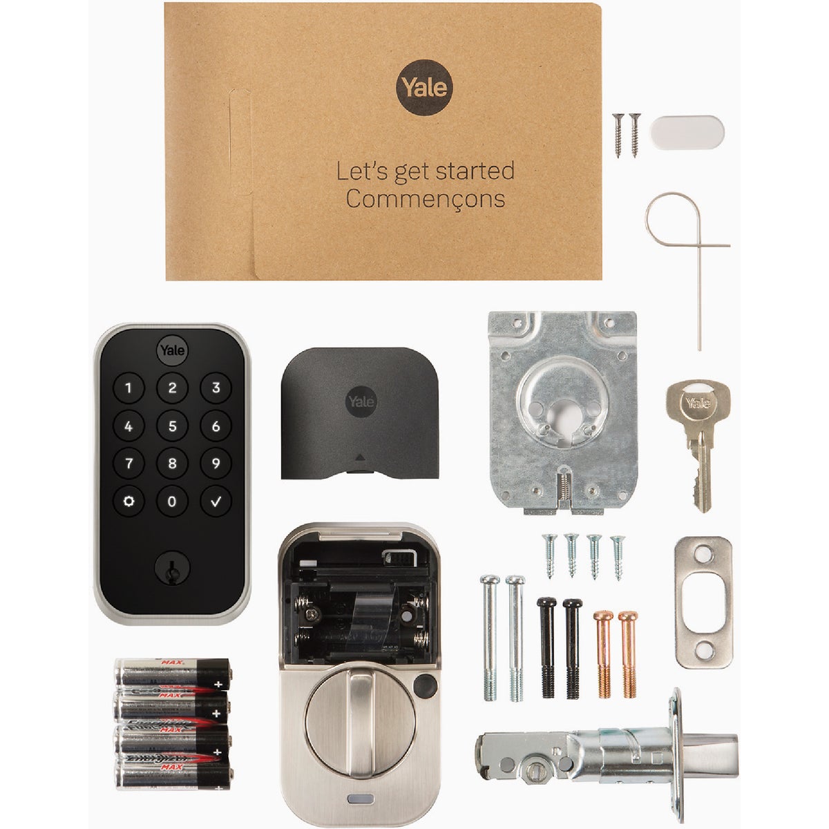 Yale Assure Satin Nickel Electronic Lock Keypad Deadbolt with WiFi Image 6