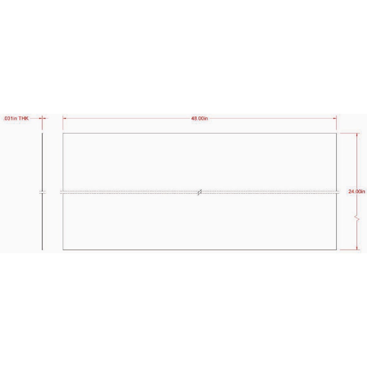 Hillman SteelWorks 24 In. x 48 In. 22 ga Weldable Solid Steel Sheet Image 2