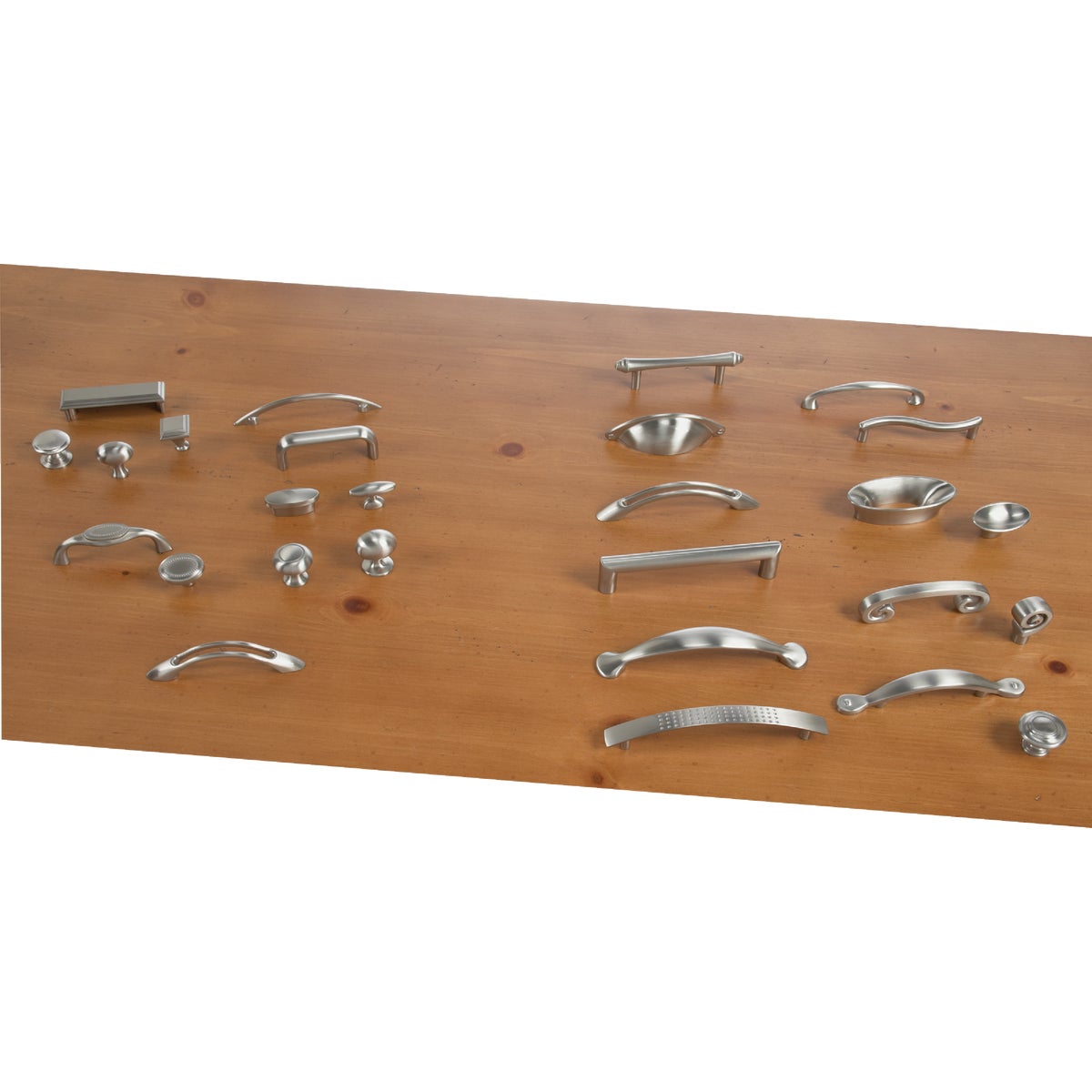 Amerock  2.5 In. Satin Nickel Cup Cabinet Drawer Pull Image 2
