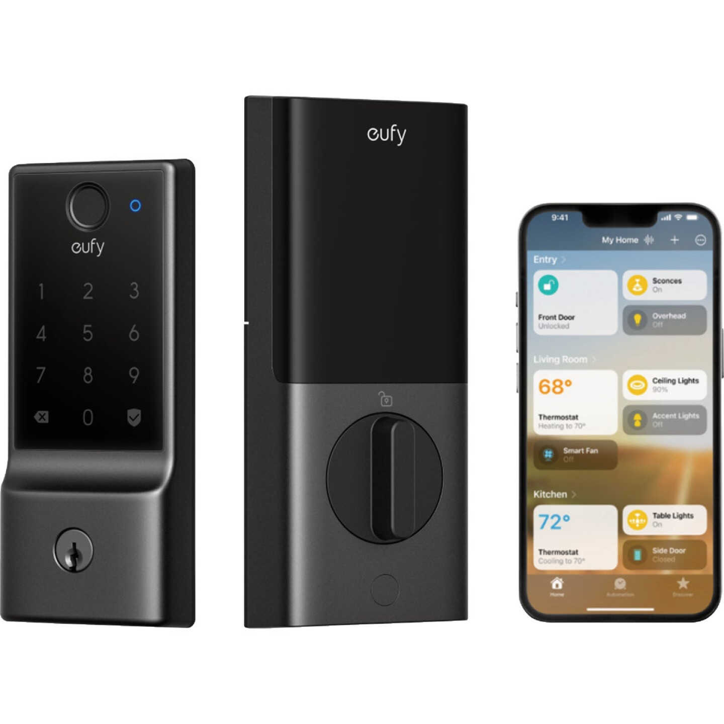 eufy Smart Lock E31 Fingerprint Keyless Entry Door Lock Image 1