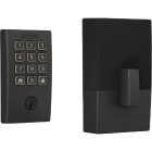Schlage Arrive Century Matte Black Smart WiFi Deadbolt Image 1