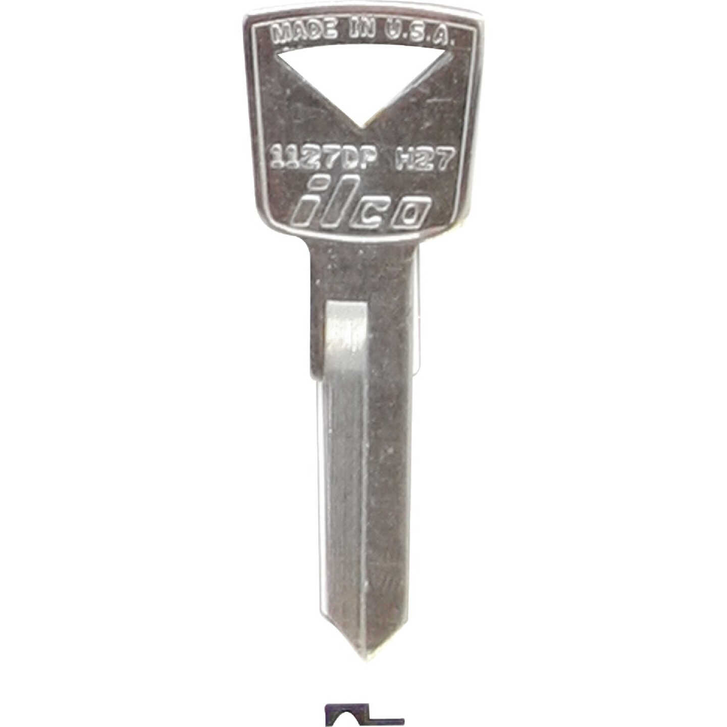 ILCO Ford Nickel Plated Automotive Key H27 / 1127DP (10-Pack) Image 1