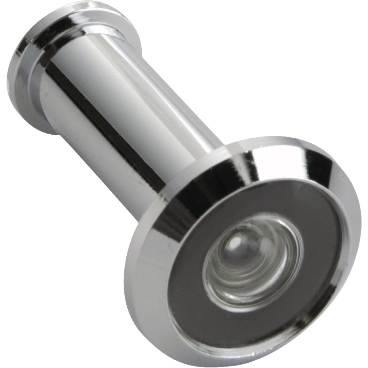 First Watch 130 Deg. Chrome Wide Angle Door Viewer