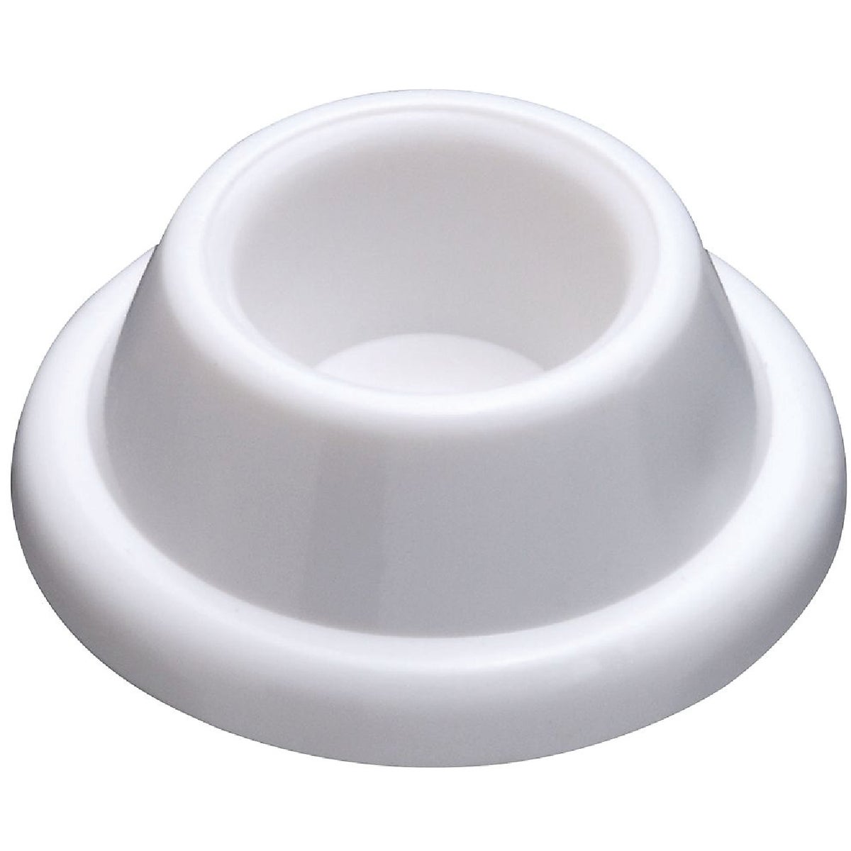 National Hardware White Self-Adhesive Wall Door Stop