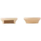 National Hardware 1-3/8 In. Natural Wood Closet Rod Socket (2-Pack) Image 4