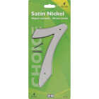 Hy-Ko 4 In. Satin Nickel Number 7 Image 2