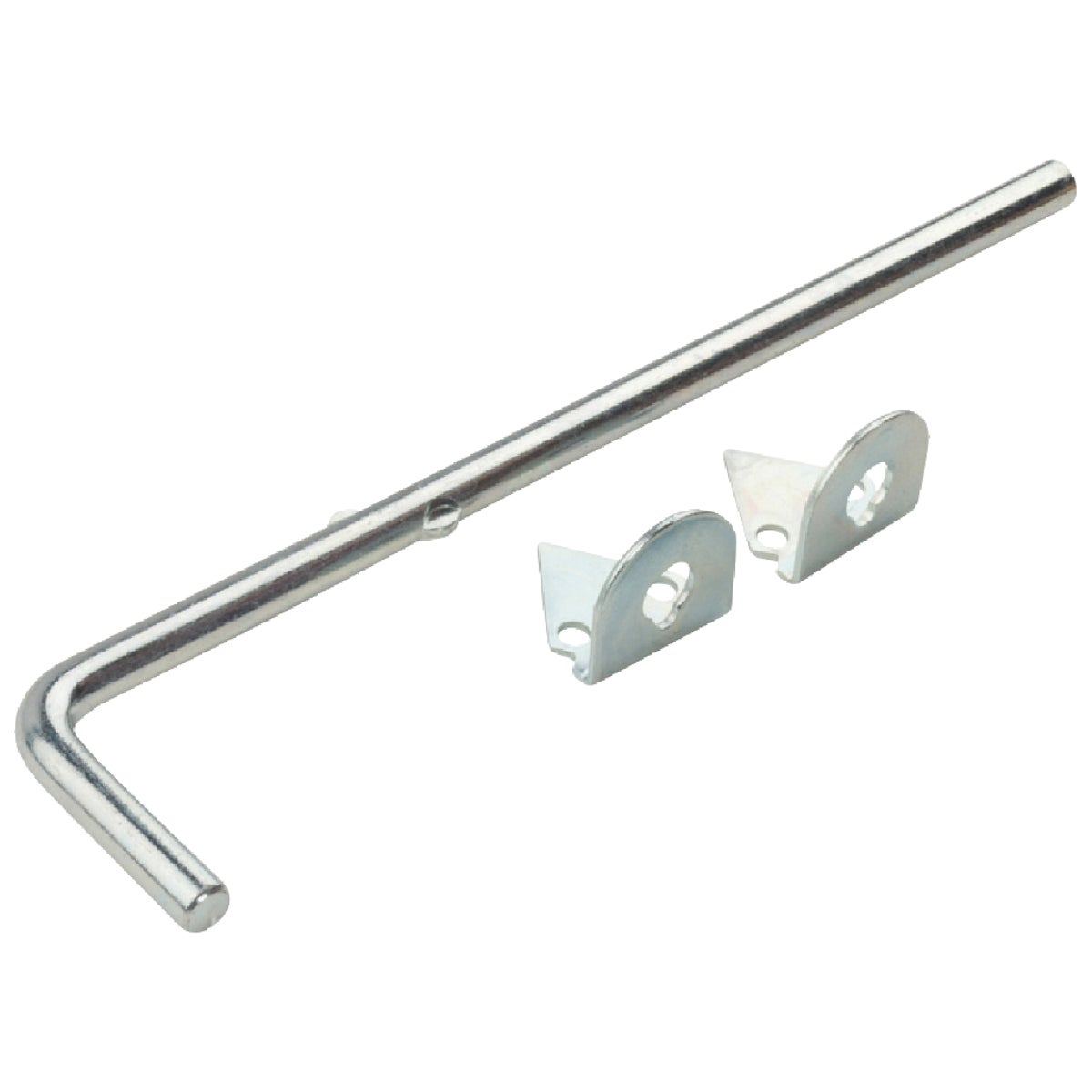 National Hardware 12 In. L. x 1/2 In. Dia. Zinc Plated Steel Cane Bolt