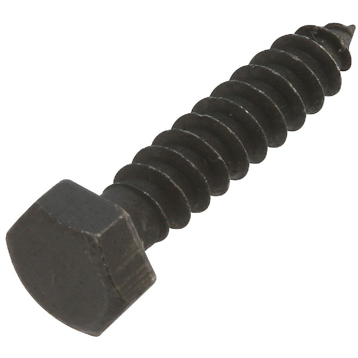 National Hardware 5/16 x 1-1/2 In. Black Zinc Lag Screw (6-Count) Image 1