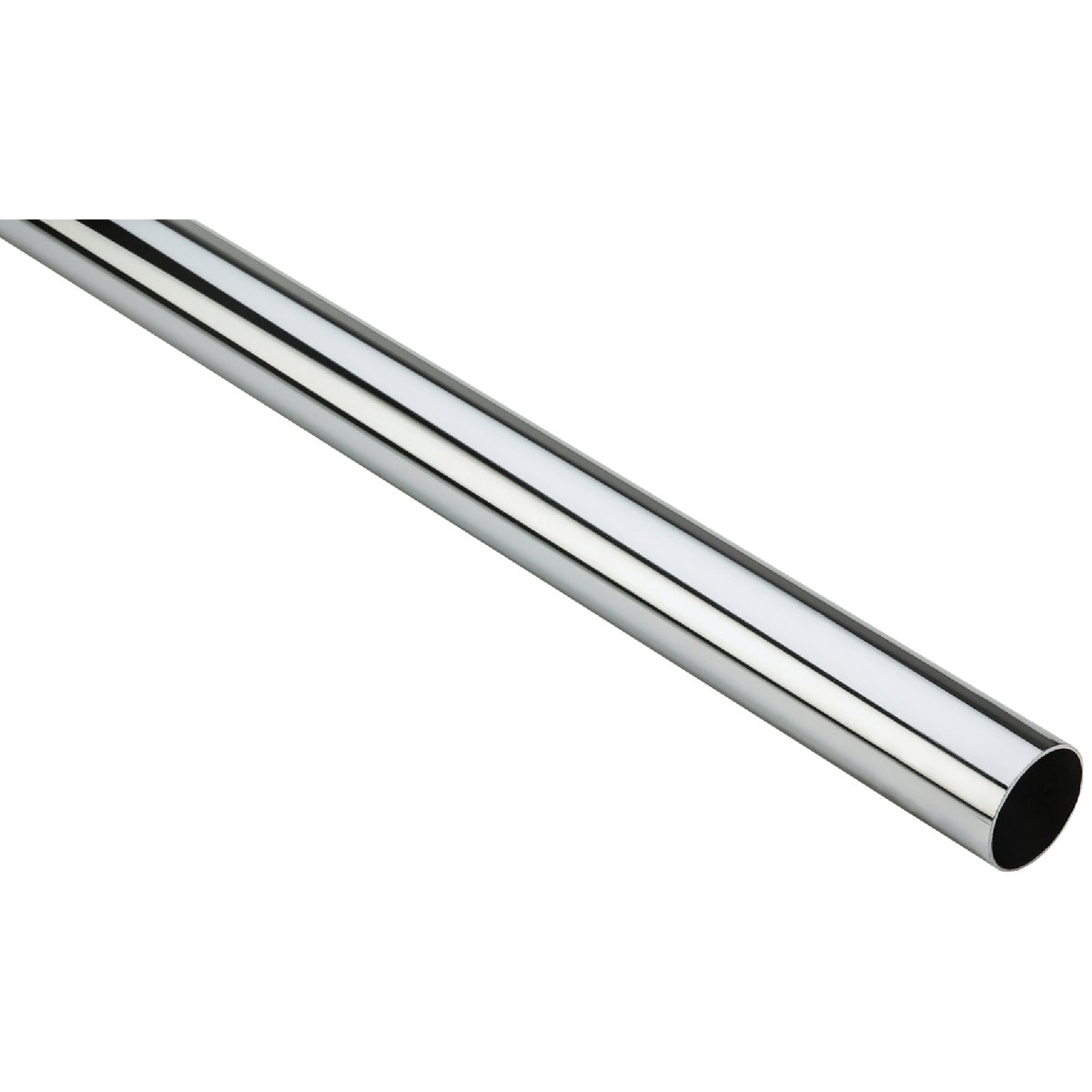 Stanley Home Designs 8 Ft. x 1-5/16 In. Cut-to-Length Closet Rod, Chrome