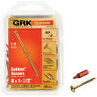 GRK #8 x 1-1/2 In. Star Drive Cabinet Screw (100-Count) Image 1